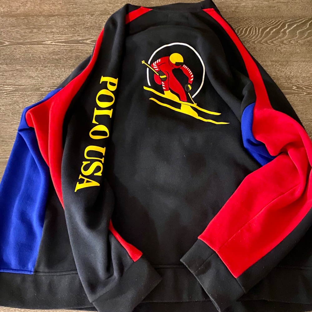 Polo by Ralph Lauren zip up hoodie 2XL